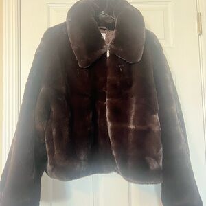 GAP Dark Brown Teddy Jacket